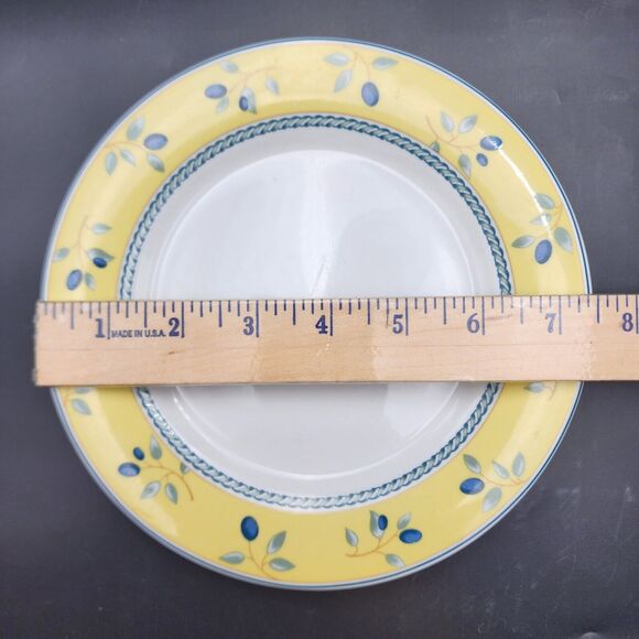 Royal Doulton Blueberry Set Of 2 Salad Plates 7.5" Dishwasher & Microwave Safe - Picture 6 of 8